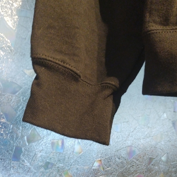 Black Hoodie with Orange Basketball Design - Picture 6 of 10